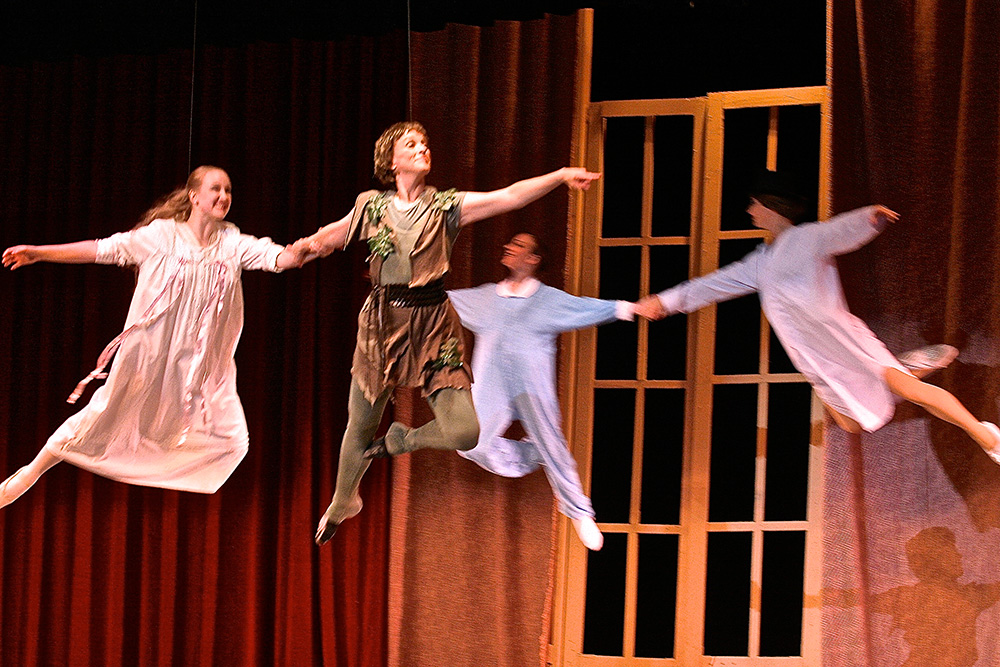 Peter Pan production at North Beach School of Dance