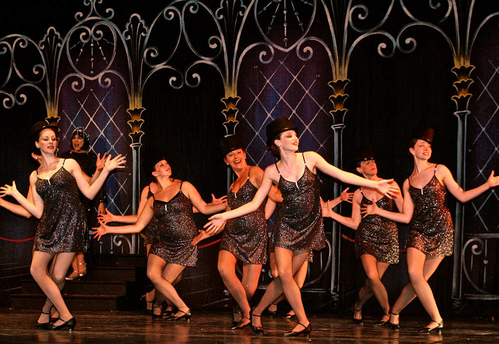 Jazz production at North Beach School of Dance