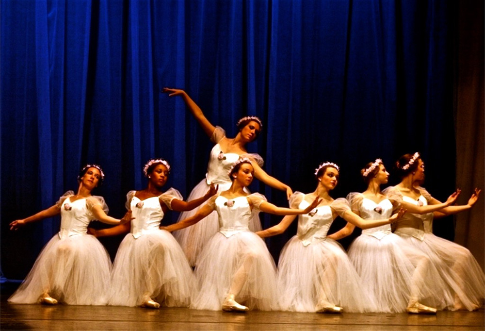 Les Sylphides production at North Beach School of Dance